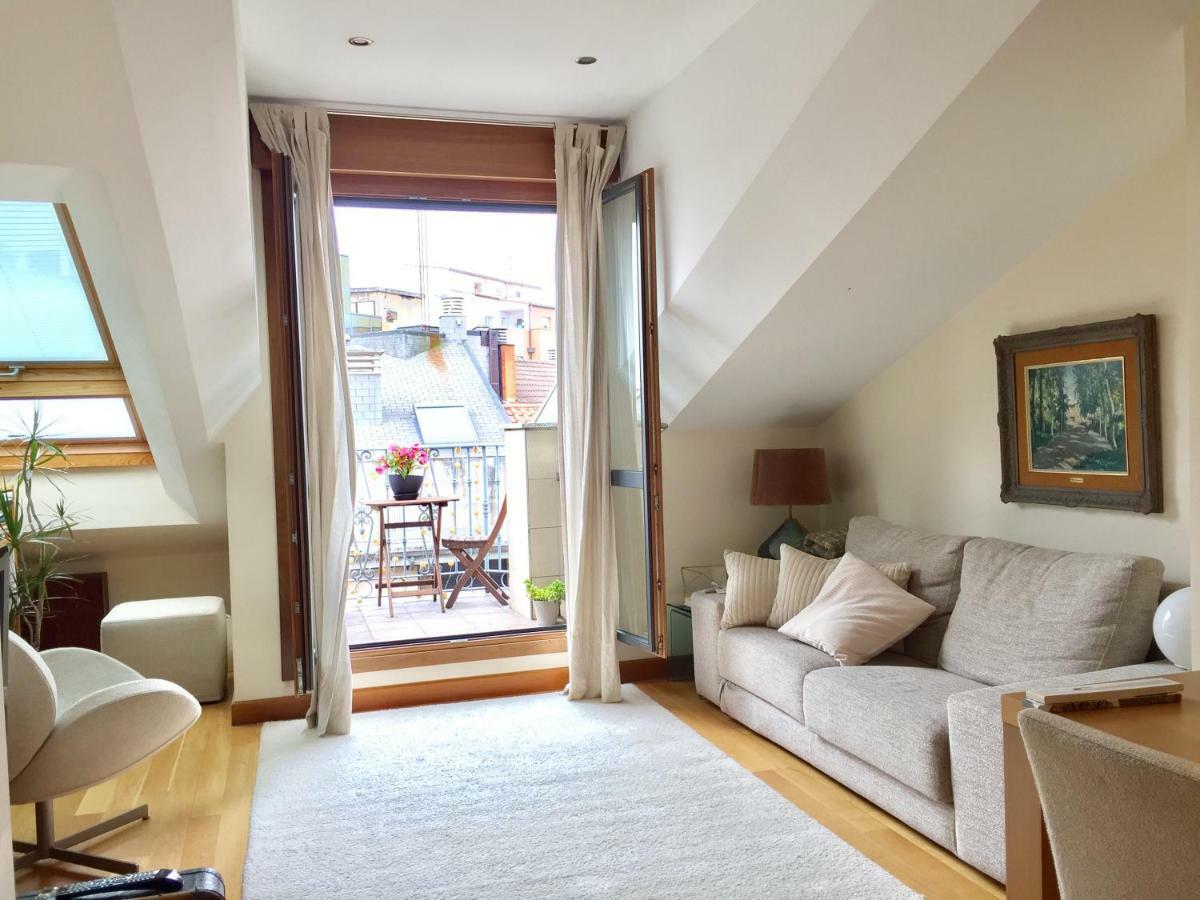 Atico Marques Playa Centro - Garaje Opcional Appartement Gijón Buitenkant foto